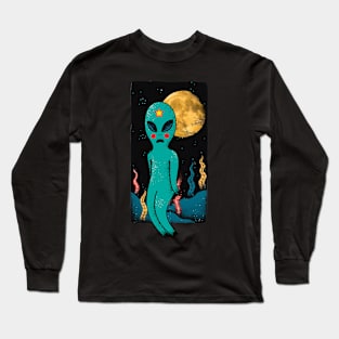 alien moonlight Long Sleeve T-Shirt